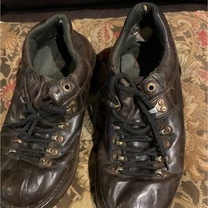Mens American Eagle vintage Brown Lace up rugged shoes